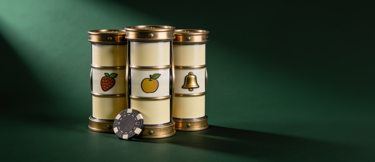 Slot reels spinning on a UK casino site